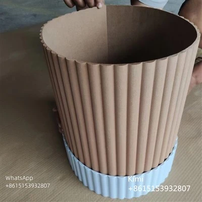 Oq rangli PVX plyonkali MDF moslashuvchan devor panellari
